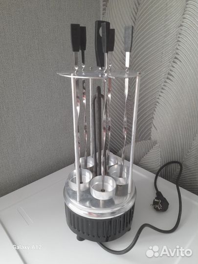 Электро шашлычница бу