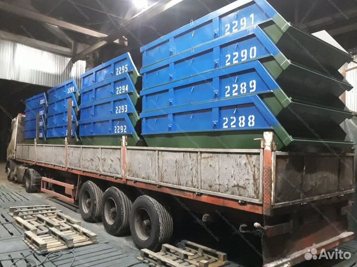 Бункер мусорный 8м3 Арт а246