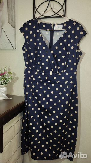 Платье в горох