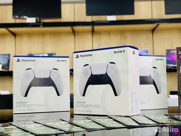 Новый/Геймпад DualSense/Sony PS5/White