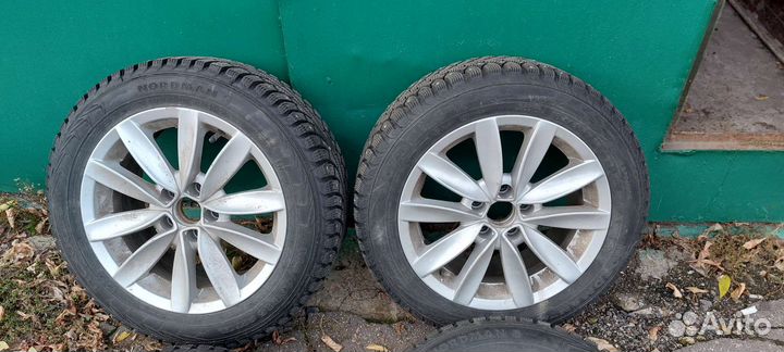 Комплект резины + диски Nokian Nordman5 185/60 R15