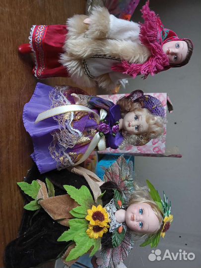 Кукла фарфоровая коллекционная