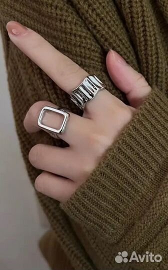 Кольца комплект с изменяемым размером