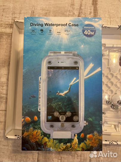 iPhone x waterproof case кейс для подводной съемки