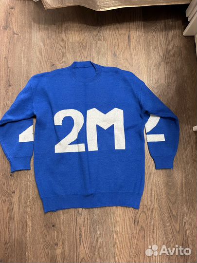Худи 2М теплое новое удлиненное