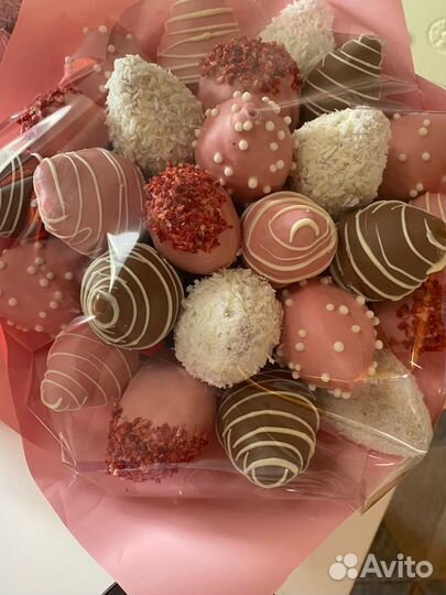 Клубника в шоколаде /съедобный букет