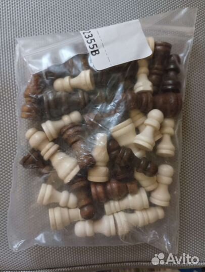 Шахматы и доска (клеёнка)