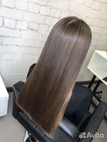 Кератиновое выпрямление / ботокс волос