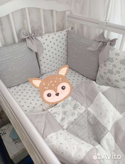 Бортики в кроватку