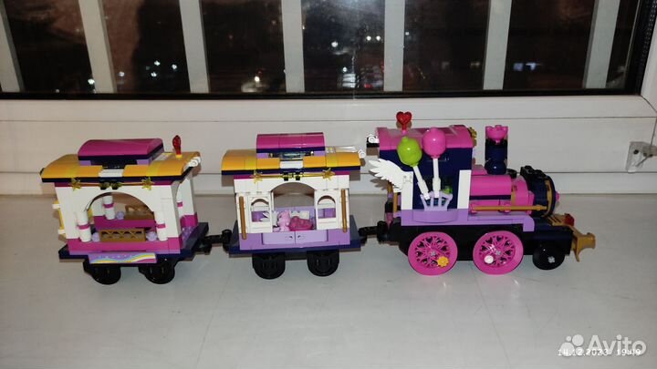 Конструктор паровозик