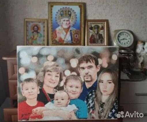 Алмазная мозаика по фотографии