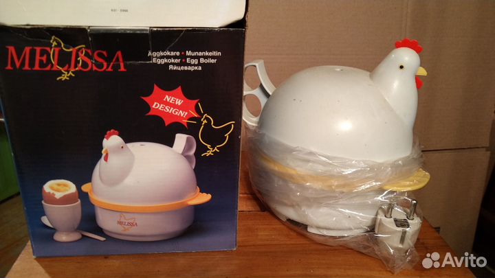 Яйцеварка Melissa электрическая, новая