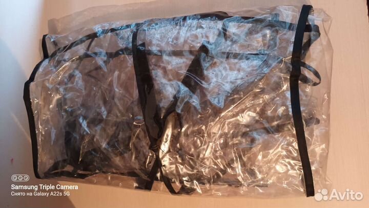 Дождевик на прогулочную коляску