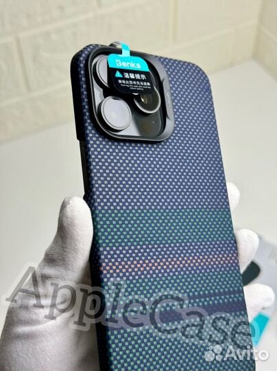 Чехол Benks Aurora на iPhone 15 Pro/Pro Max Kevlar