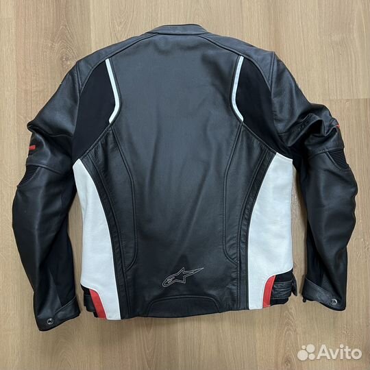 Мотокуртка кожаная Alpinestars Devon, размер 50-52