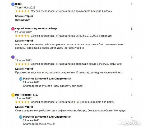 Гидроцилиндр старого образца навеска Т-150 хтз