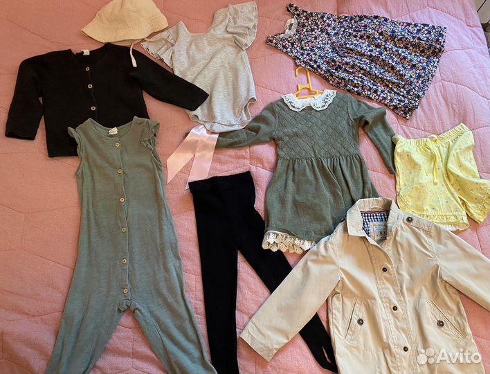 Пакет вещей на девочку на рост 92-98