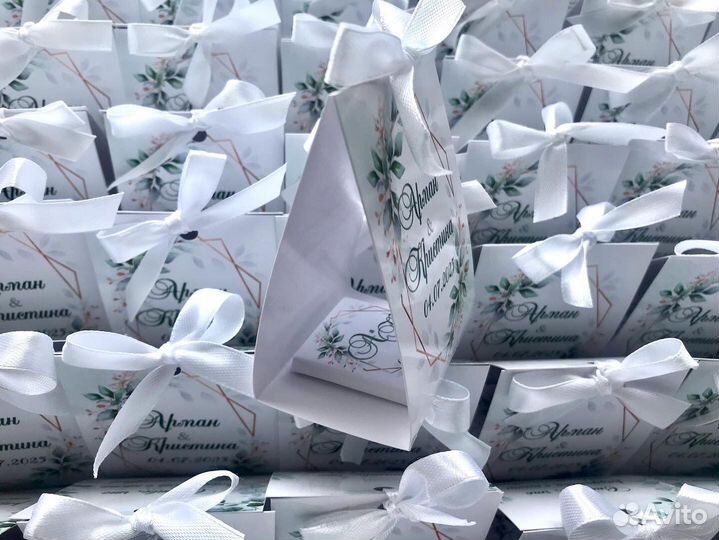 Свадебные бонбоньерки