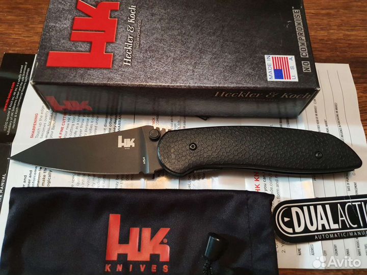 Нож Benchmade Heckler & Koch scorch 14925 dual act