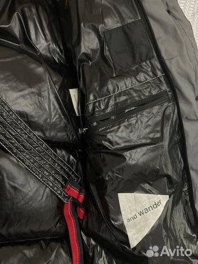 Пуховик moncler мухской рефлективный