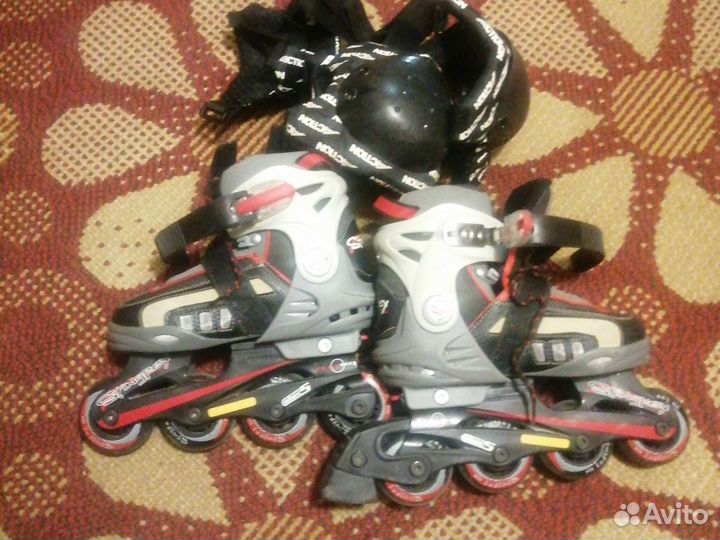 Ролики детские раздвижные 10-13 размер