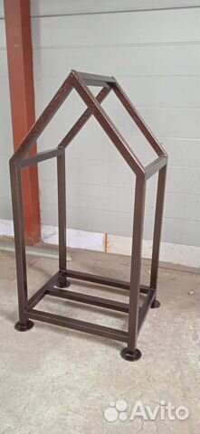 Металлическая дровница