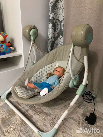 Детские электронные качели для новорожденных