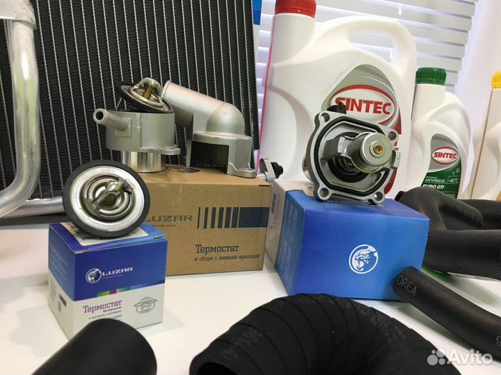 Термостат PSA 308 (11) /C4 (10) 1.6i AT («быстросъём», датчик темп. слева)