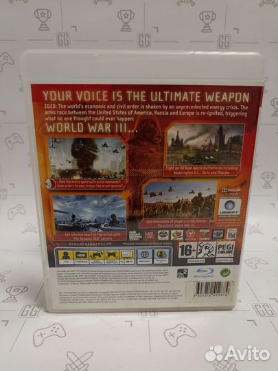 Tom Clancy's EndWar для PS3