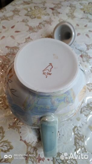 Фарфор СССР-Вербилки, Дулево заварочные чайники