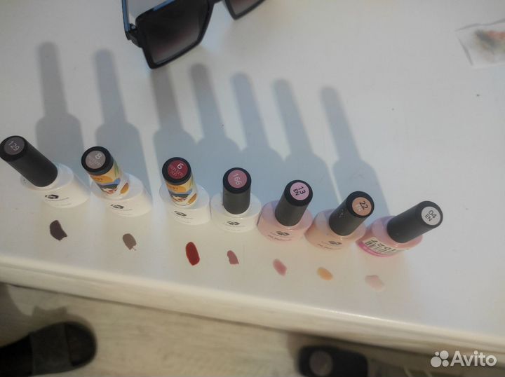 Гель-лак для ногтей 7 шт