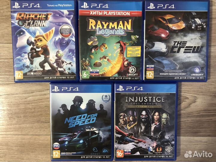 Игры для приставок ps4