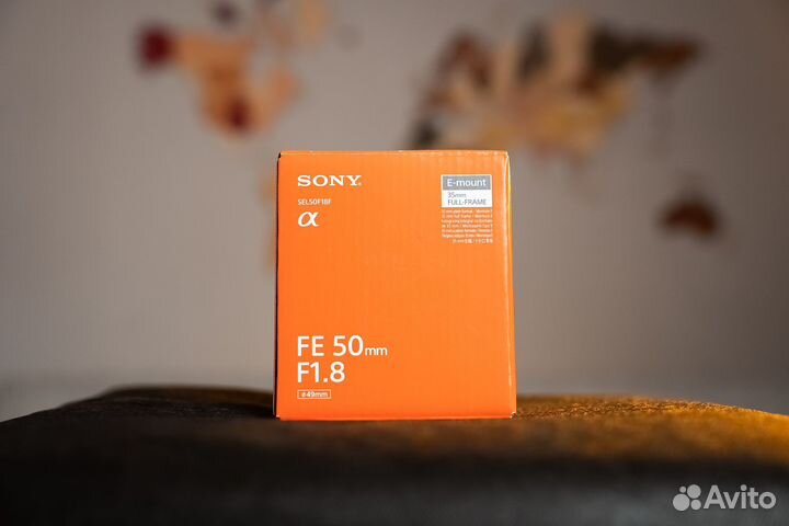 Новый объектив Sony FE 50mm f1.8 (SEL50F18F)