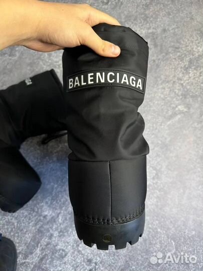 Balenciaga Alaska Low Boot Black