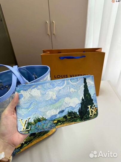 Cумка натуральная кожа louis vuitton