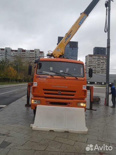 КамАЗ 65115 с КМУ, 2015