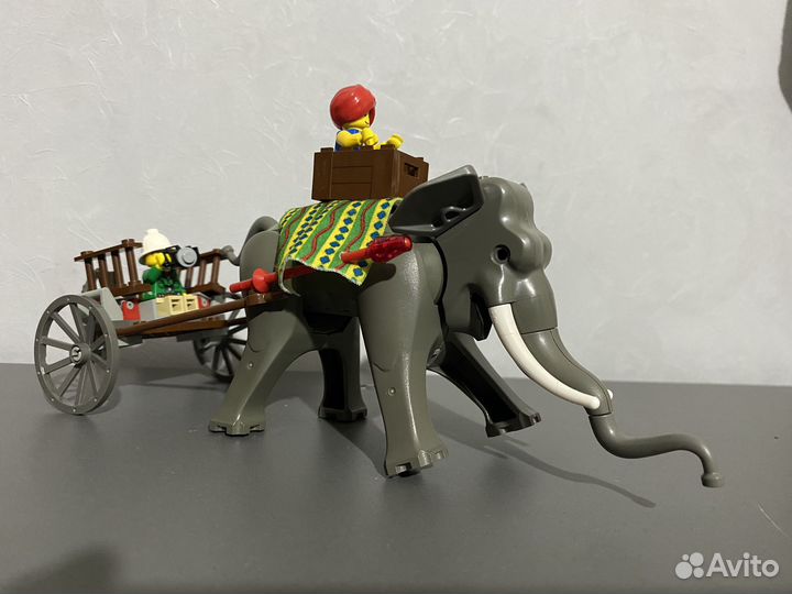 Lego adventurers 7414 слоновья повозка