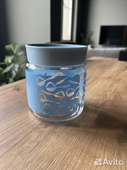 Стеклянная банка для сахара