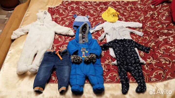 Детские вещи пакетом на мальчика до года