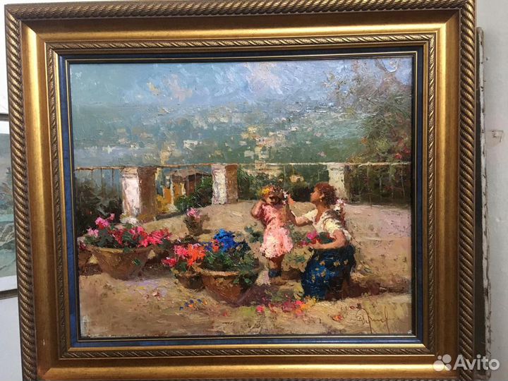 Картина маслом на холсте