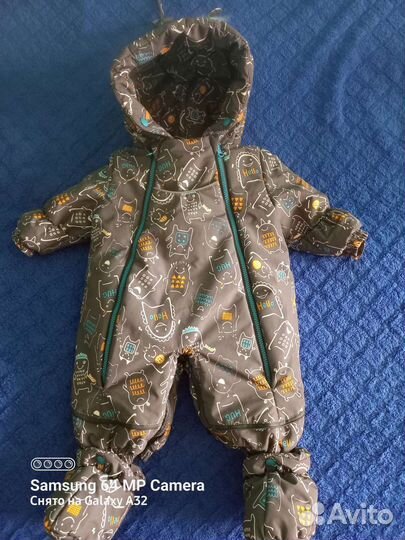 Комбинезон осень зима новый размер 58, 62,68