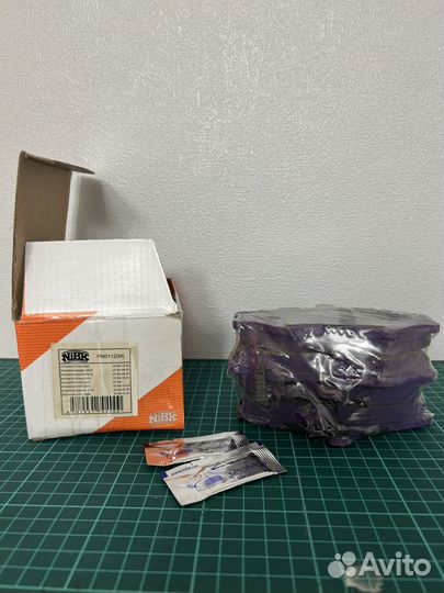 Колодки тормозные передние nibk PN0112