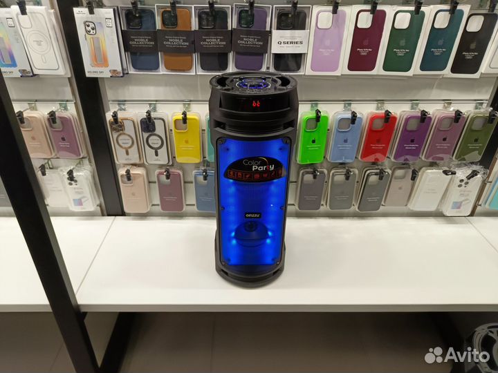 Блютуз колонка с подсветкой 50W