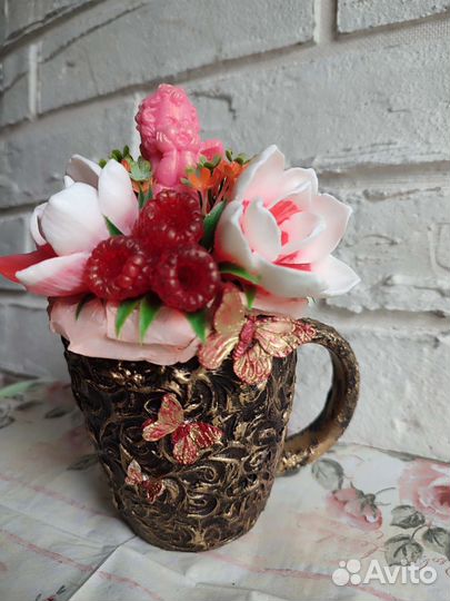 Букет из мыла