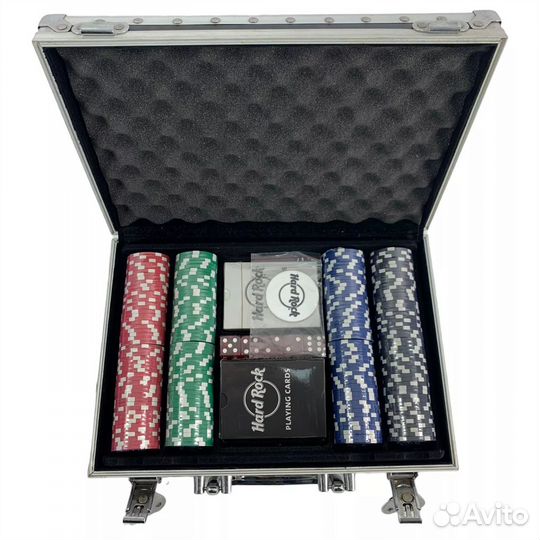 Коллекционный покерный набор Hard Rock Cafe