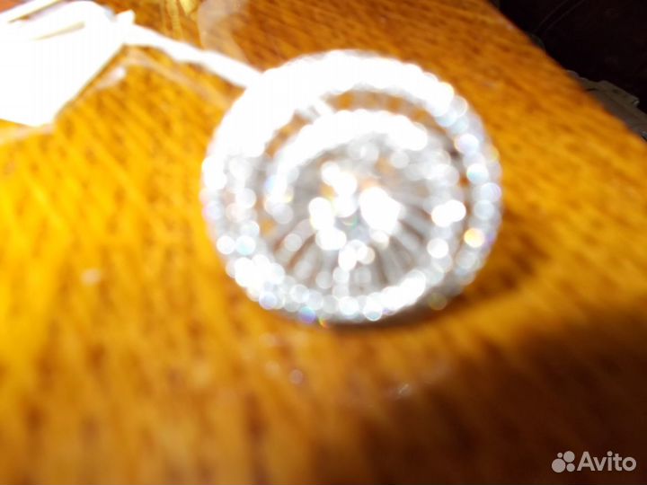 Кольцо с фианитами