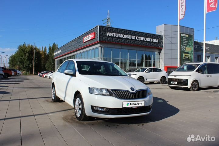 Skoda Rapid 1.6 МТ, 2019, 95 058 км