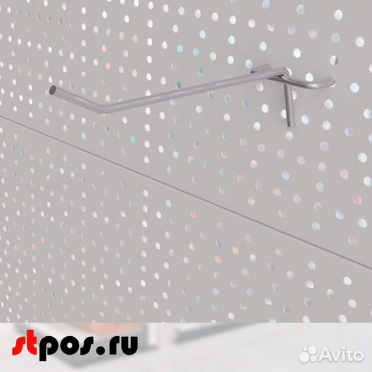 100 крючков для перф45,одинар.200мм,d5,без ц/д,ц/х