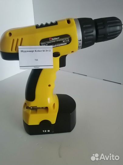 Шуруповерт Kolner KCD 12