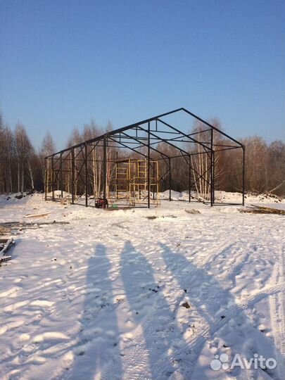 Тентовый ангар